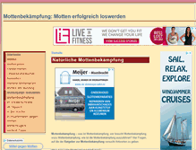 Tablet Screenshot of mottenbekaempfung.net
